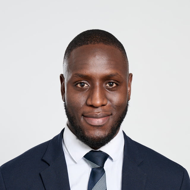 Business Portrait of Ibrahima Fall, Accountant at Corporate Special Risks